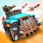Dead Paradise Car Race Shooter MOD APK