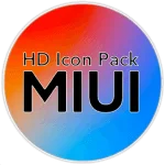 MIUl Circle Fluo - Icon Pack MOD APK
